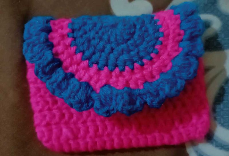 Handmade Crochet Pouch