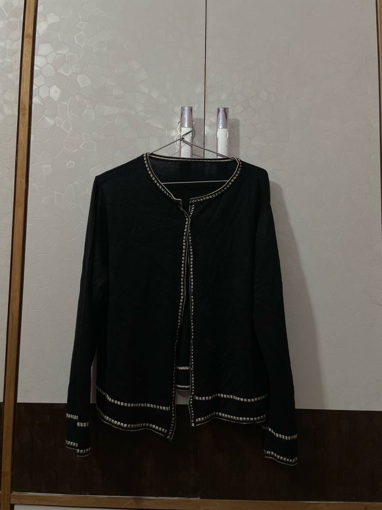 Elegant Black Cardigan