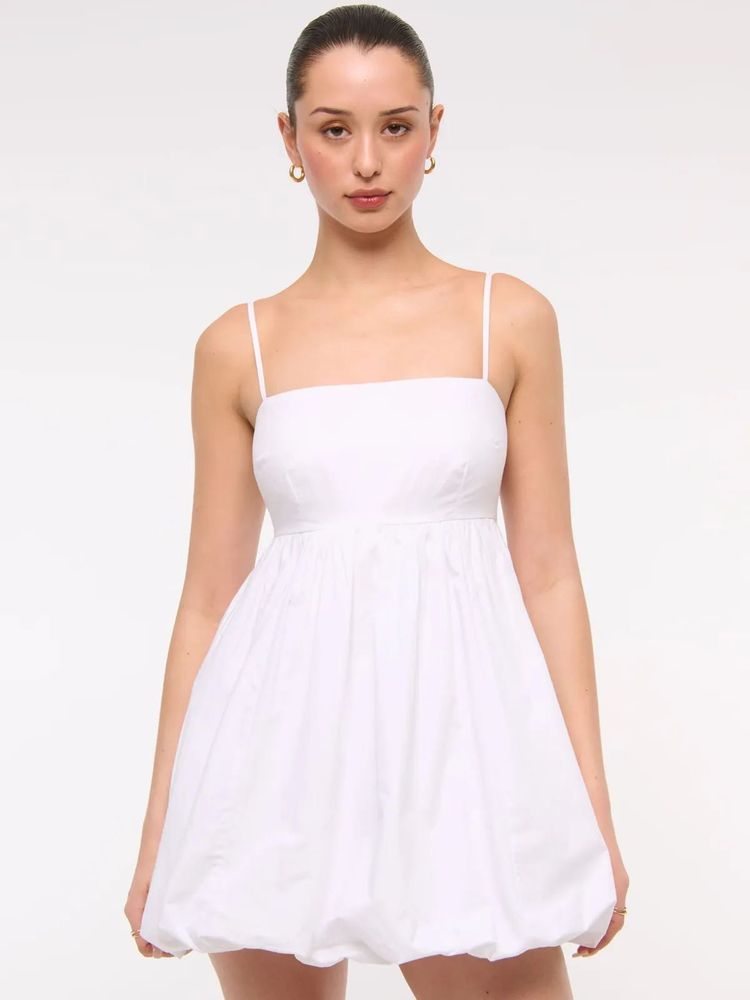 Chic White Mini Dress