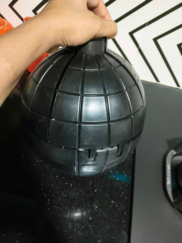 Cool Black bomb cake ball..