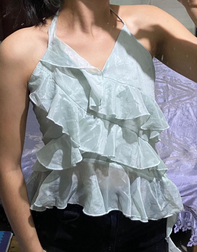 Dreamy Ruffle Top Pinteresty Vibes