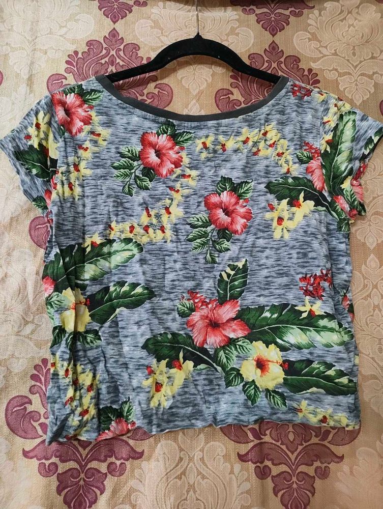 Floral Print T-Shirt