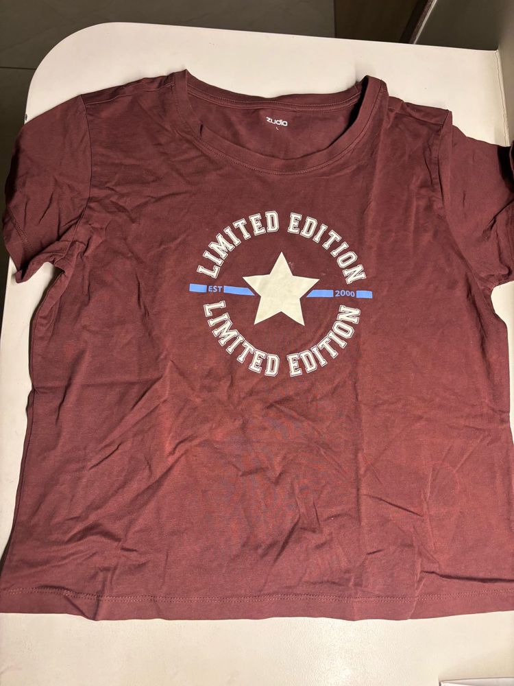 Maroon Limited Edition Graphic T-Shirt