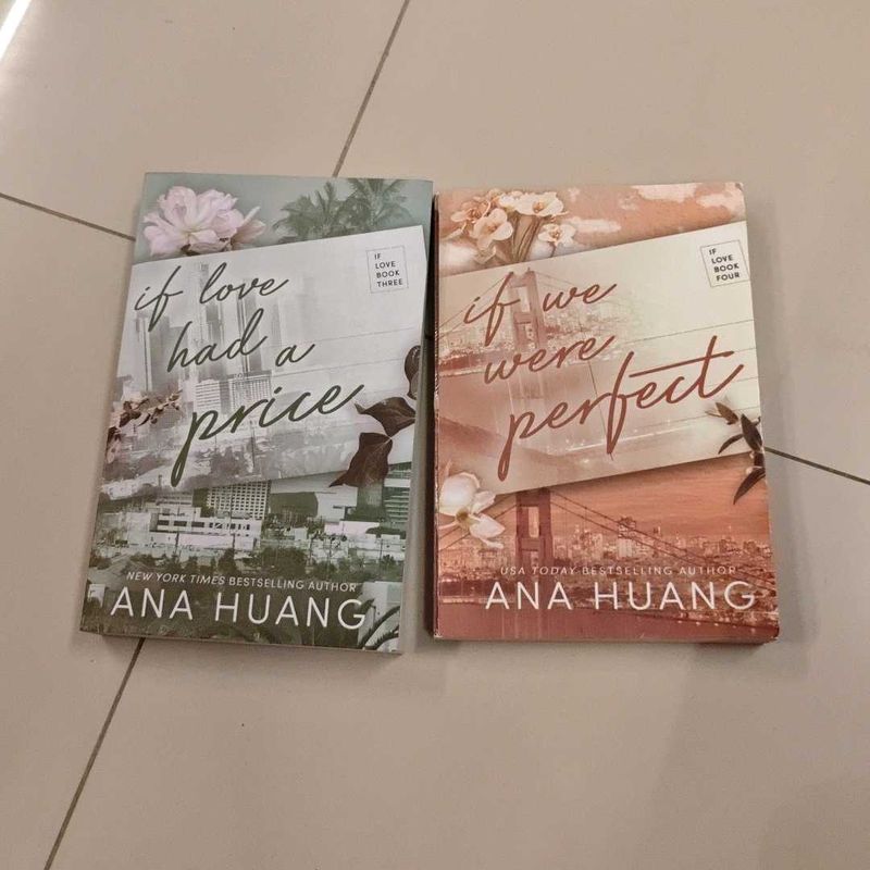 Ana Huang "If Love Had a Price" &amp; "If We Were Perf