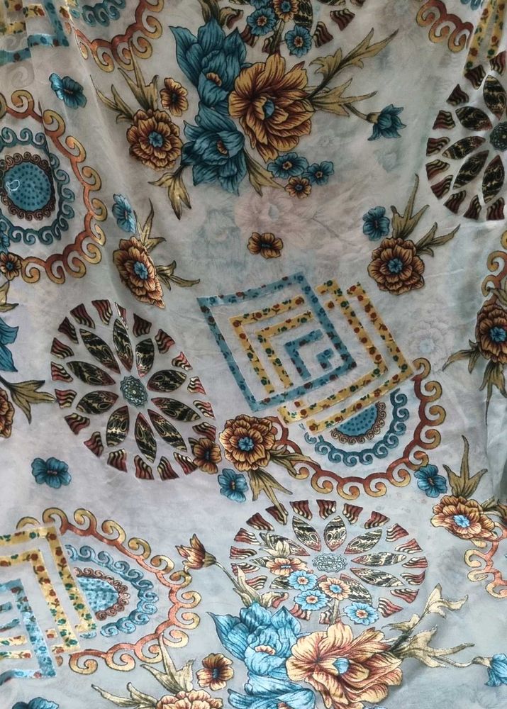 Beautiful Floral Print dress material