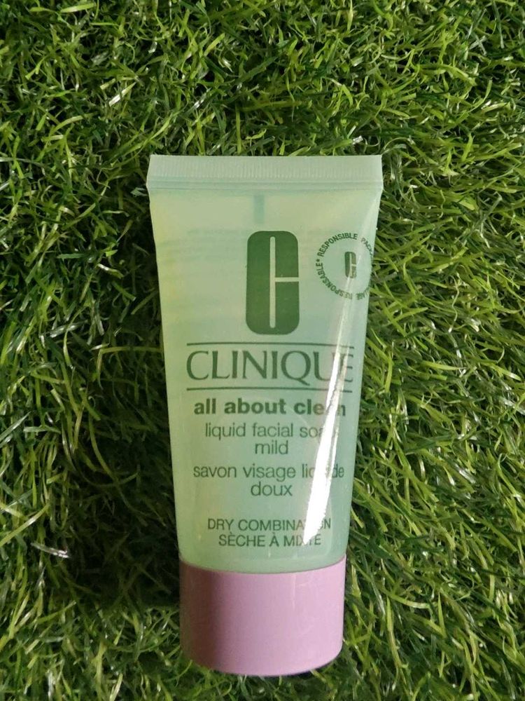 clinique all about clean liquid facial soap mild