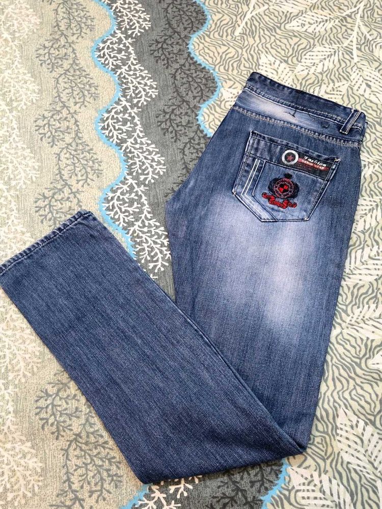 Stylish Blue Denim Jeans