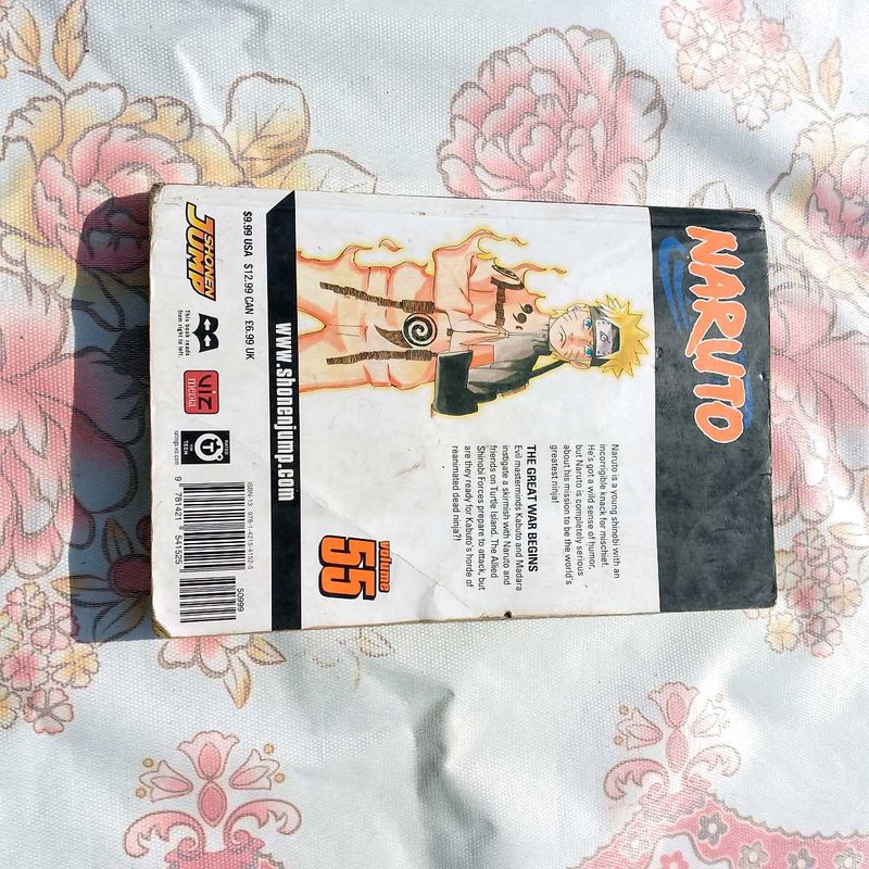 📘 Naruto Manga Vol. 55 | Original Shonen Jump |