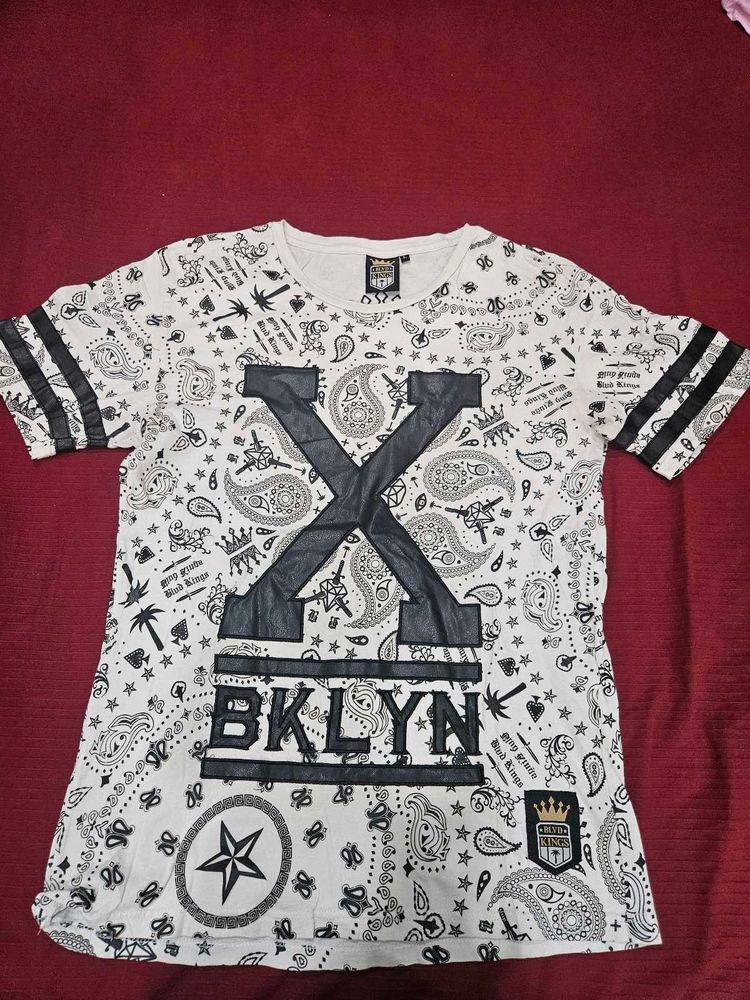 BLVD Kings Bandana Print Graphic Men'sTee