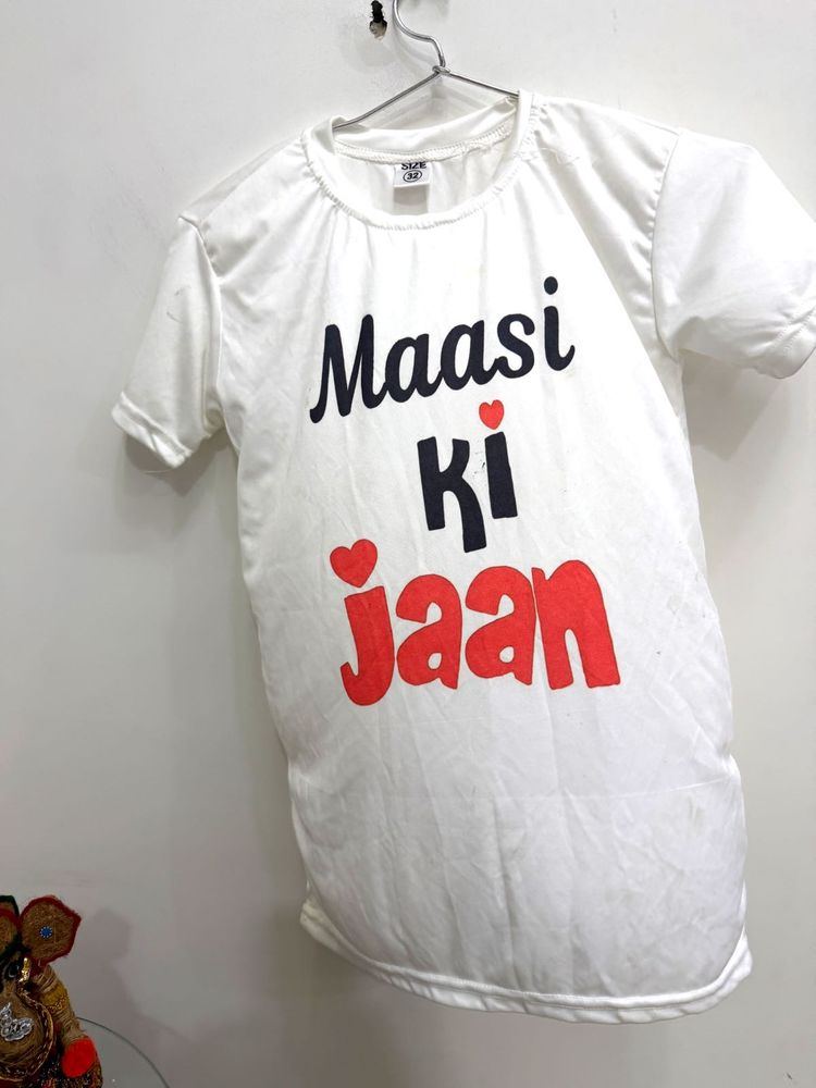 Cute "Maasi Ki Jaan" T-Shirt