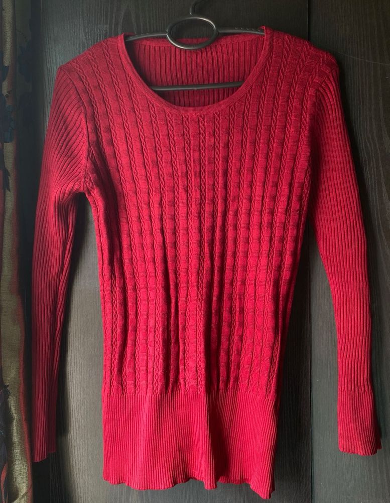 Red long sleeve