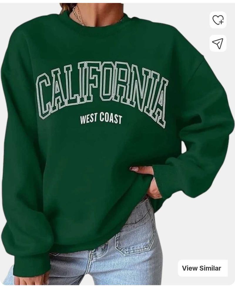 California West Coast Crewneck Sweatshirt