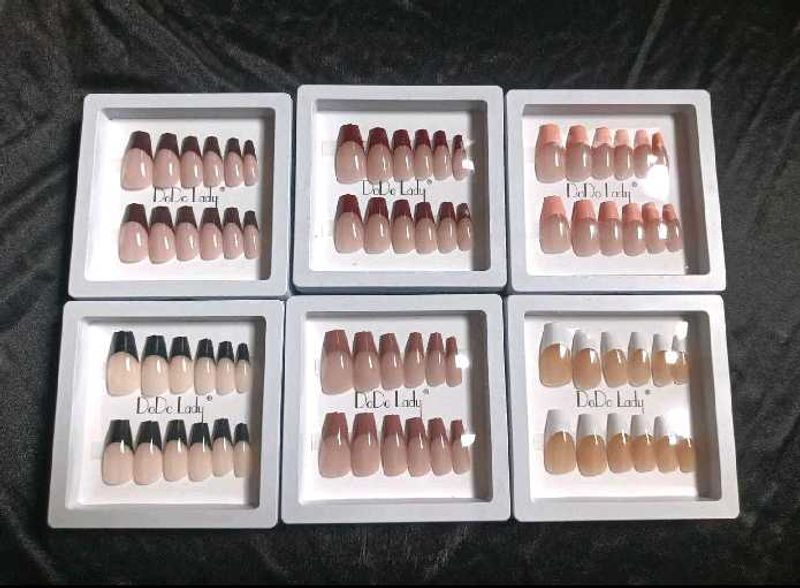 1 press on nail set box