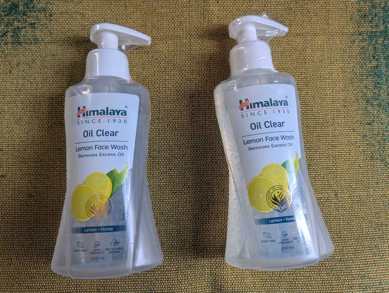 Himalaya Oil Clear Lemon Face Wash (2 quantity)