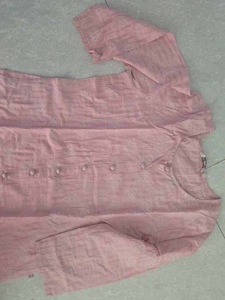 Peach Kurta