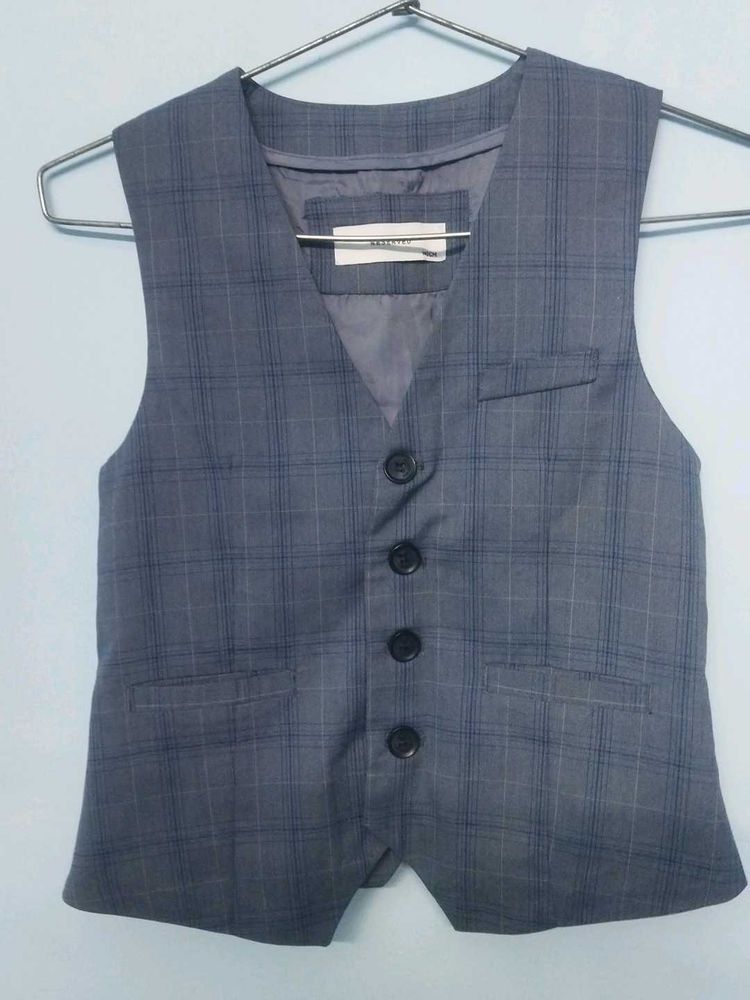 Classic Plaid Formal Vest