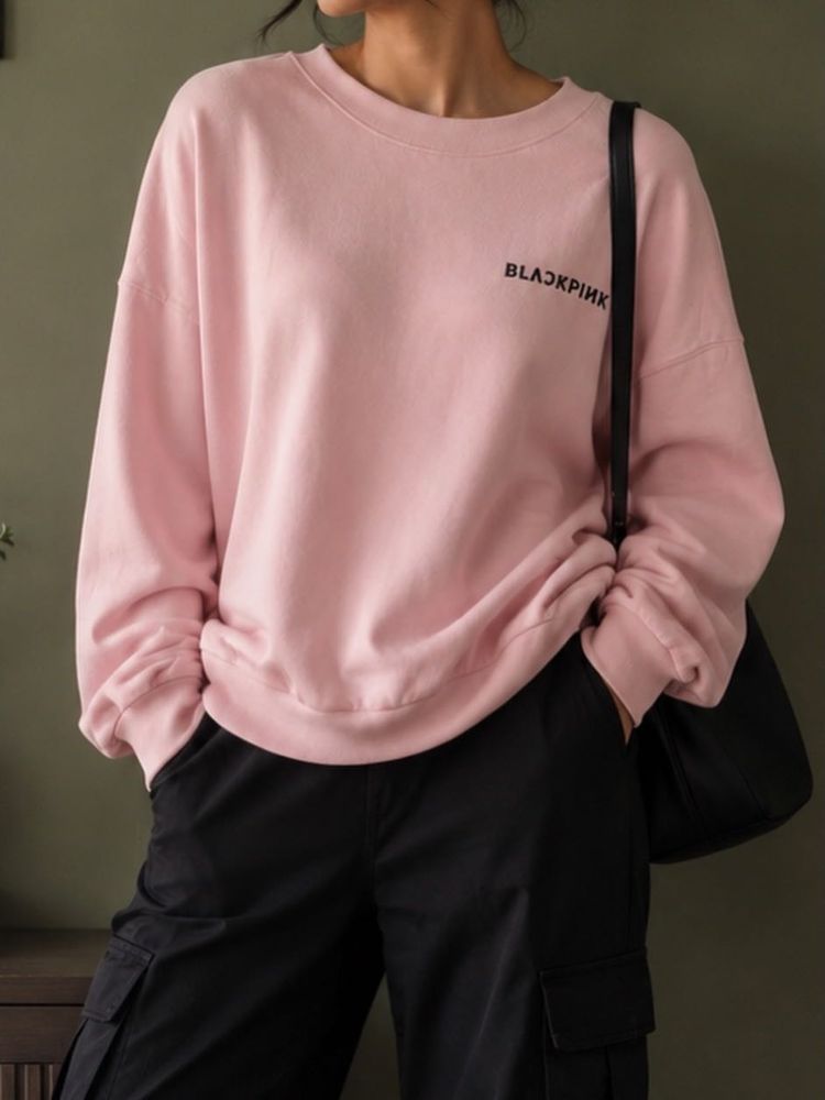 h&amp;m x blackpink sweatshirt
