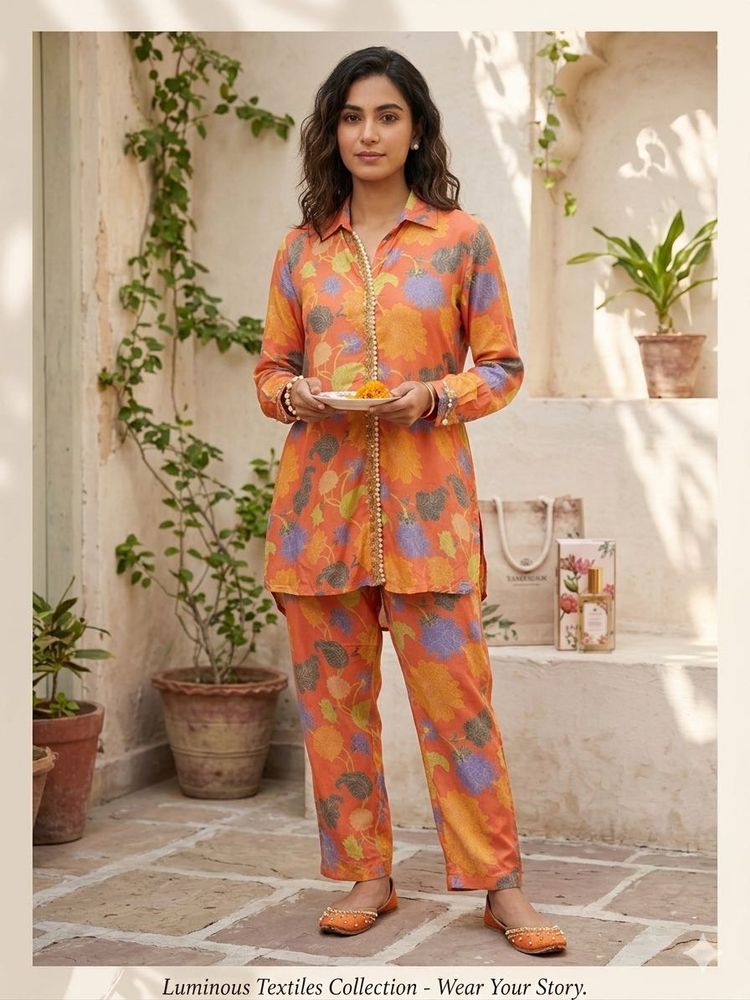Vibrant Floral Co-ord Set
