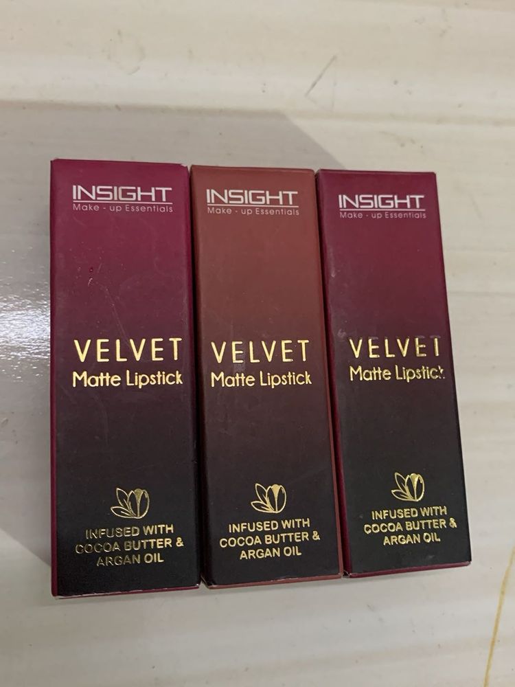Insight Velvet Matte Lipsticks Set of 2