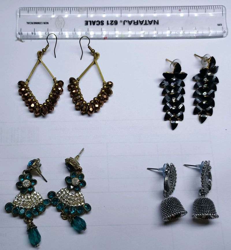 Earings Combo (4 in 1)