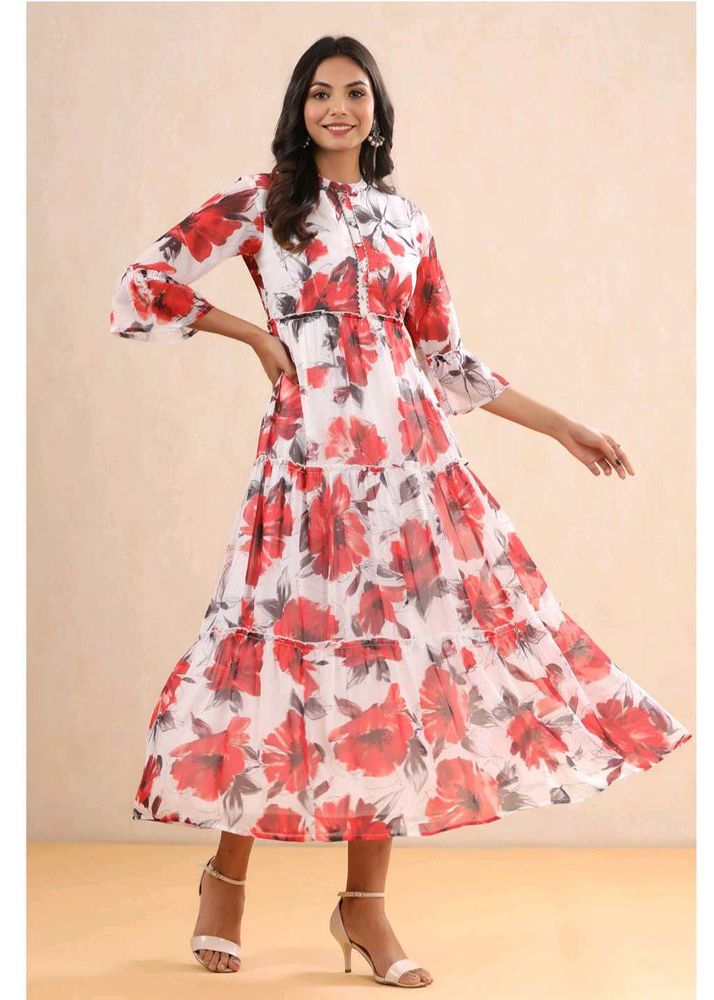 Boho Floral Maxi Dress