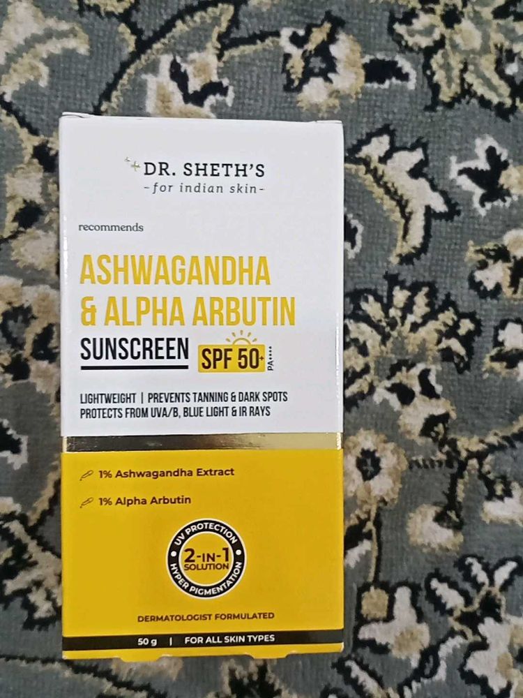 Dr. Sheth's Sunscreen SPF 50