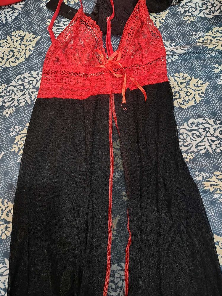 Elegant Lace Nightgown
