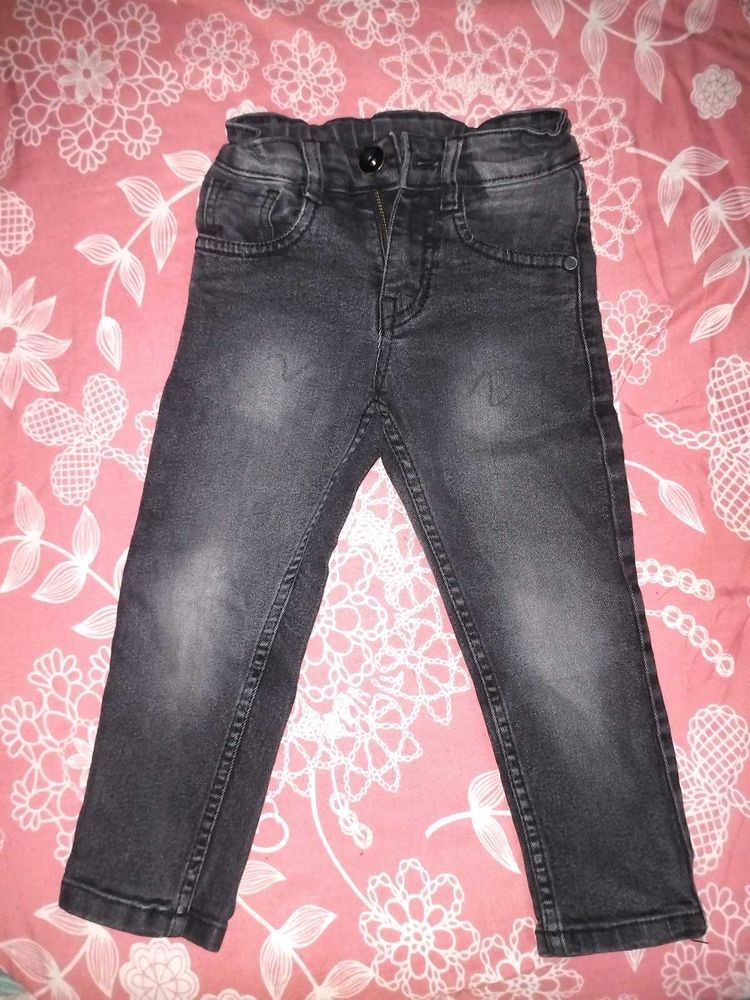 Stylish Grey Wash Denim Jeans, Shirts, Tshirt