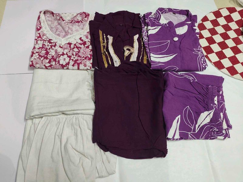 Cozy Sleepwear Set 1 piece full duppata and 2 cord