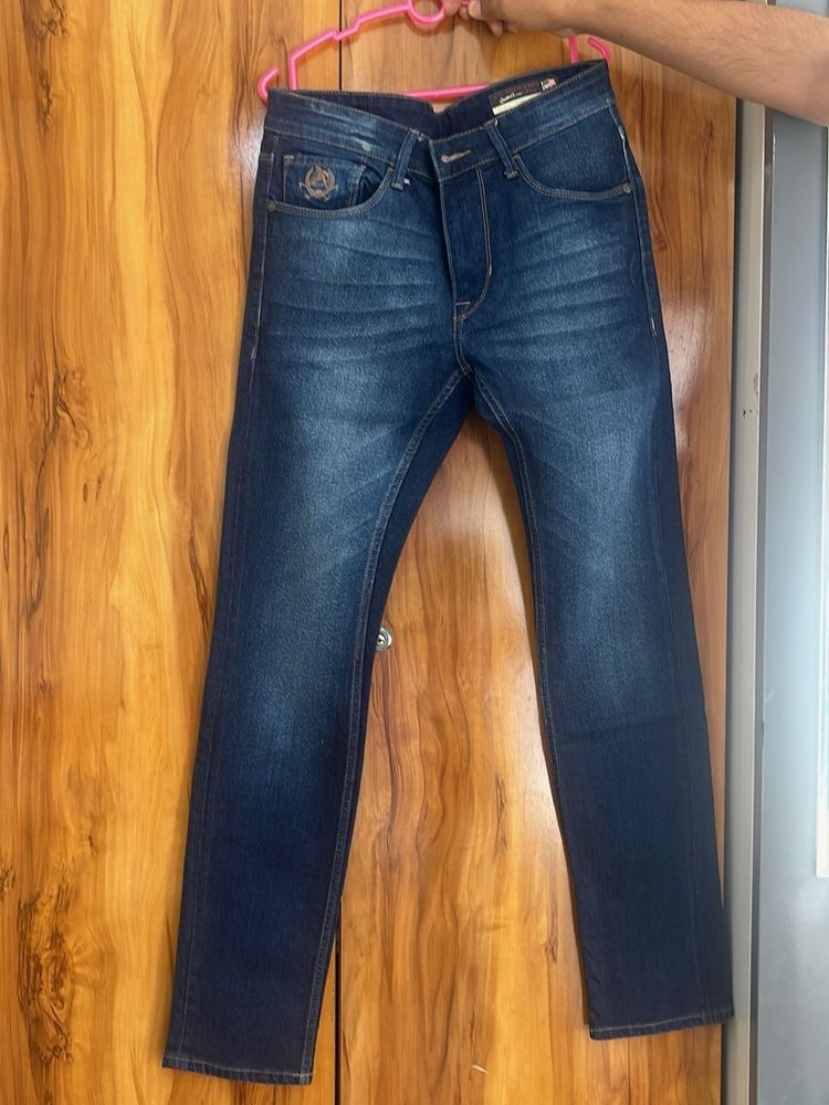 USPA Classic Blue Denim Jeans- skinny fit 34inch