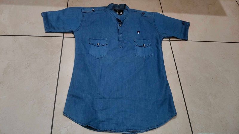Blue Denim Shirt