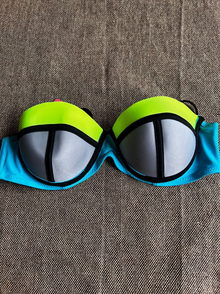 Color block Bikini Top