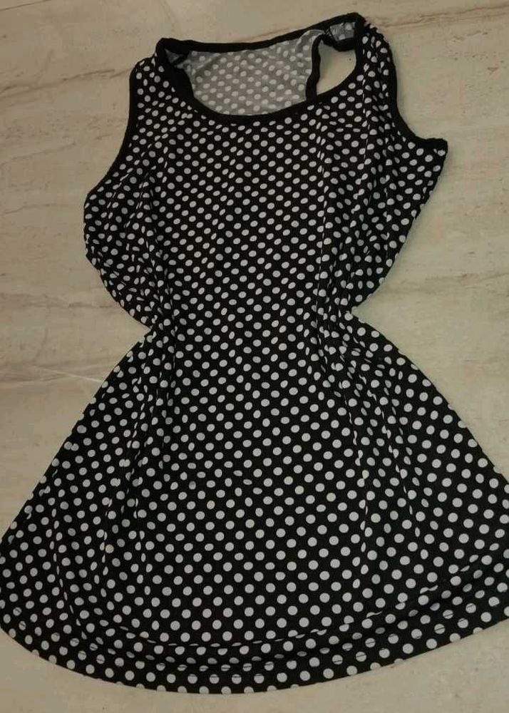 Polka Dot Mini Dress