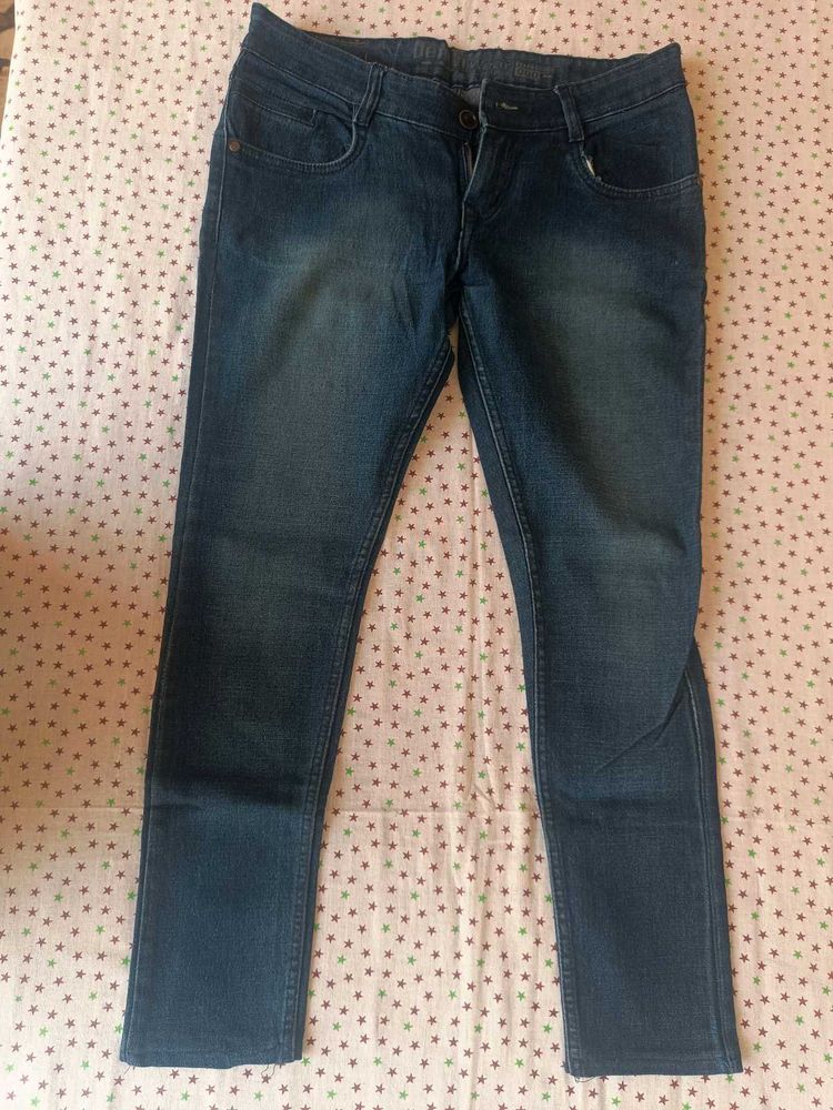 Classic Blue Denim Jeans