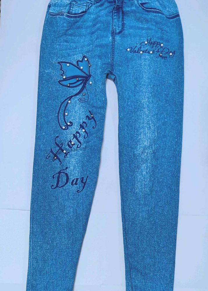 Cute Butterfly Printed Pants 🦋