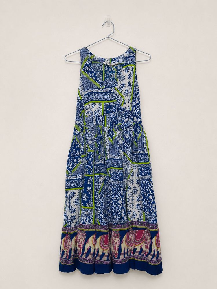 Boho Elephant Print indo western kurti