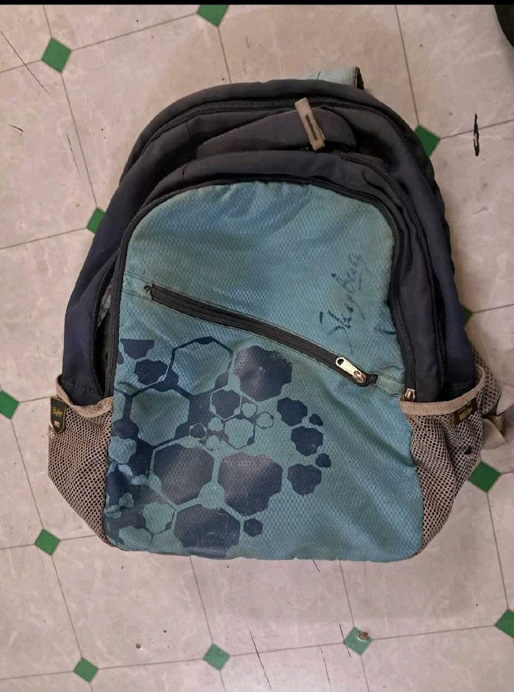 Stylish Blue Backpack