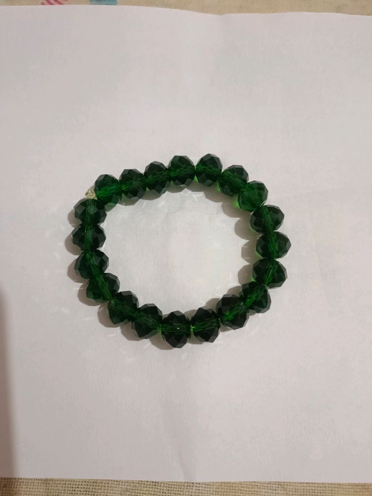 dark green fancy brecelet