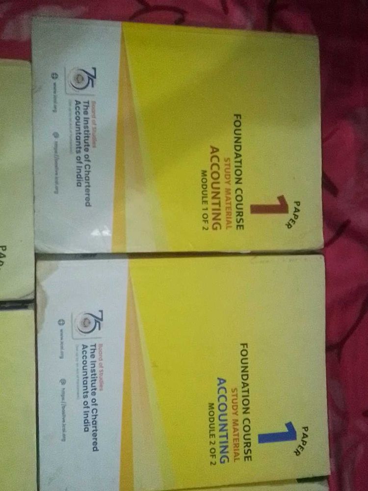 CA Foundation Course Study Material