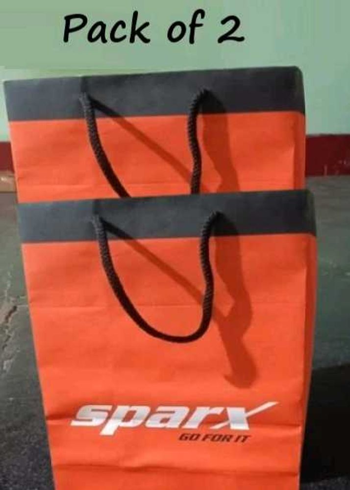 Sparx Branded Shopping Bag Set of 2
