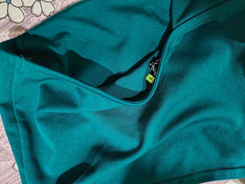 Teal Emerald Green top