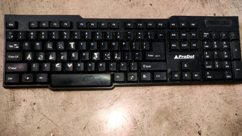 Typing Keyboard