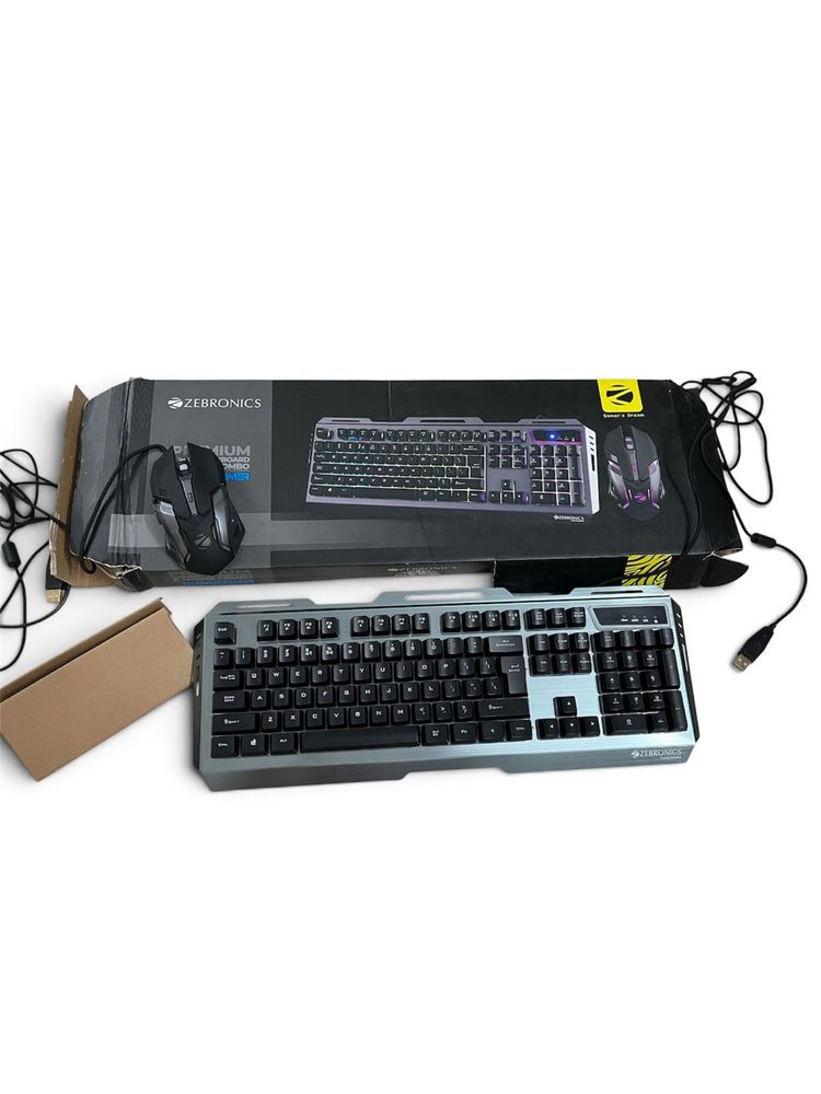 Zebronics Gaming Keyboard &amp; Mouse Combo 🎮