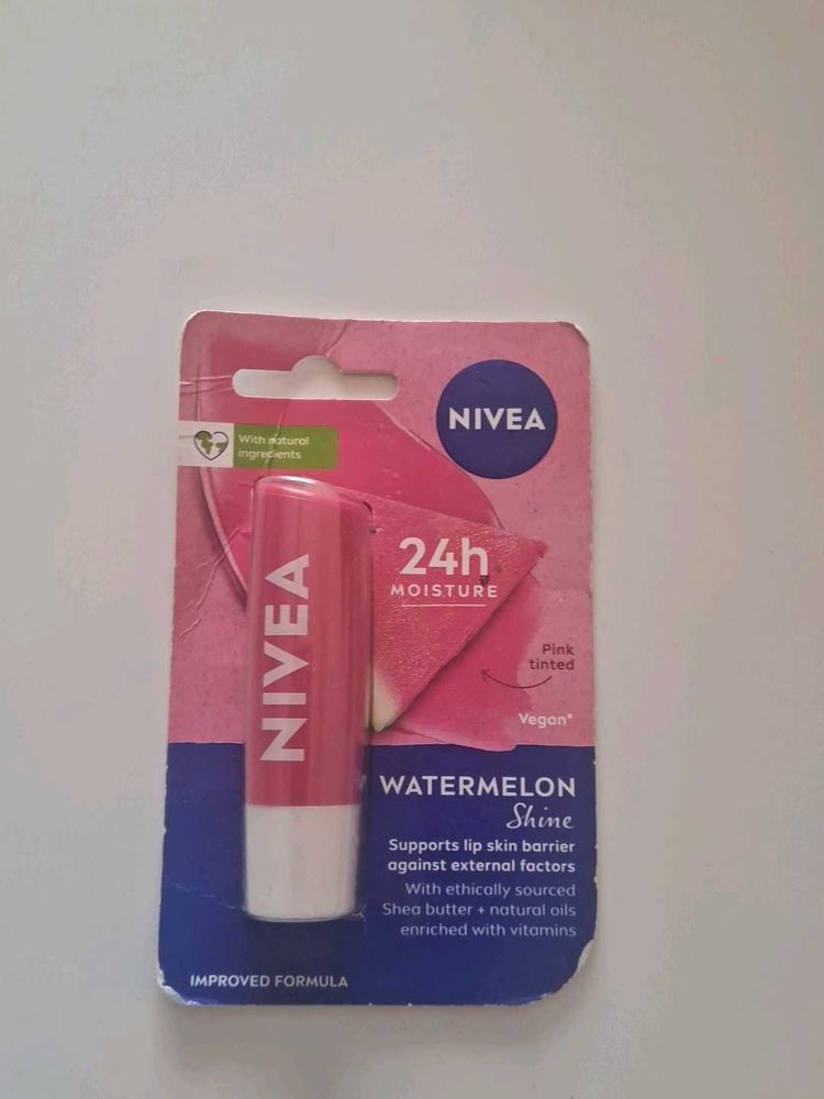 Nivea Watermelon Shine Lip Balm