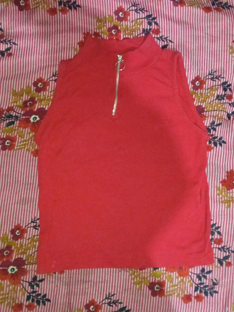 Red tank Top