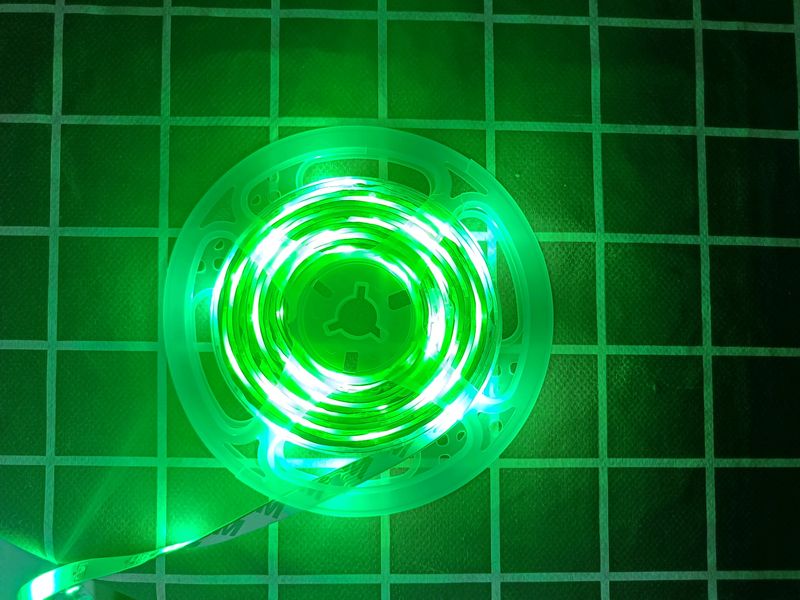 Green LED Strip Lights