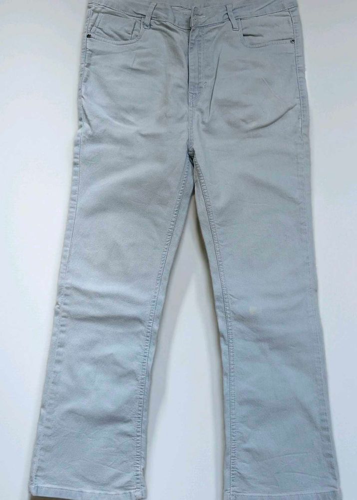 Light Blue Corduroy Pants