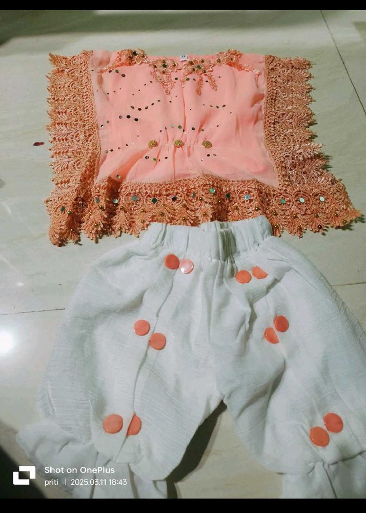 Beautiful Peach Lehenga Choli