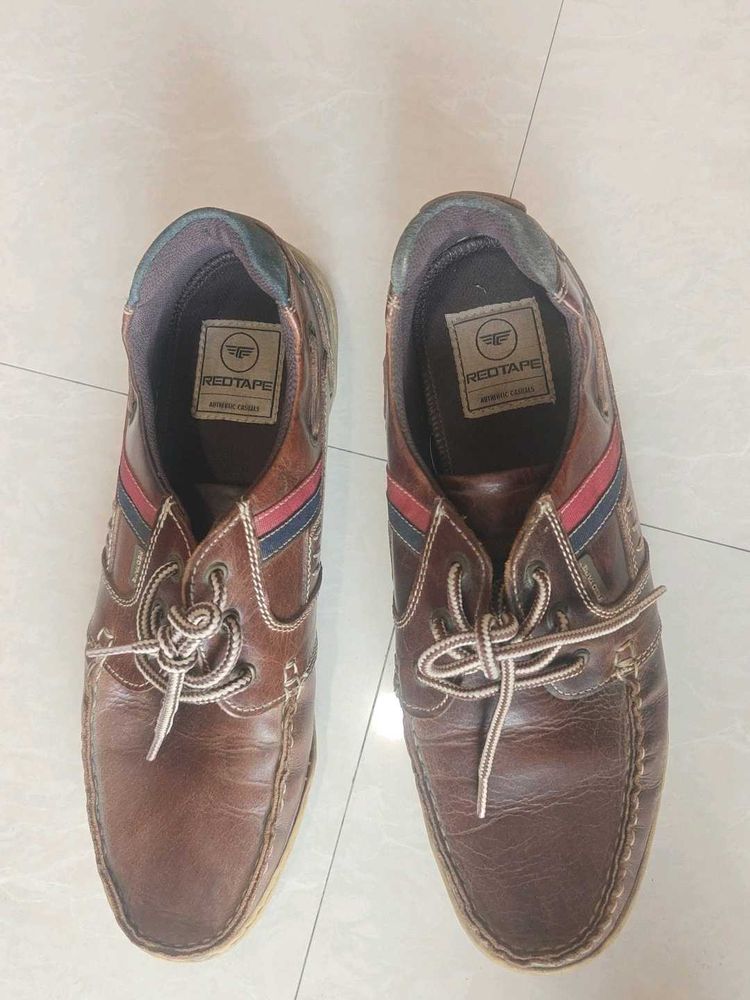 Red Tape Brown Casual Shoes