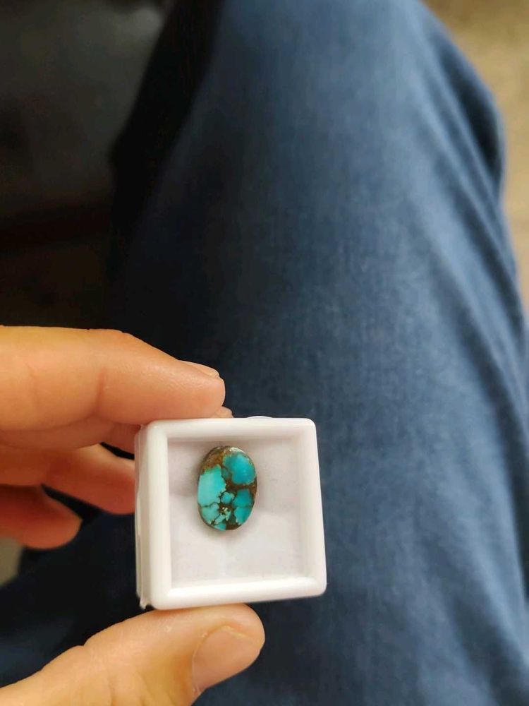 Unique Turquoise Gemstone Cabochon
